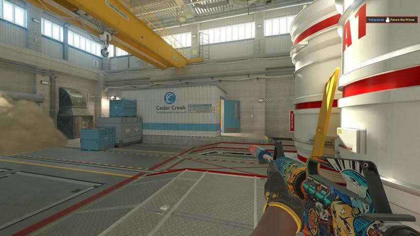 Nuke M4A1 Domination with Grenades