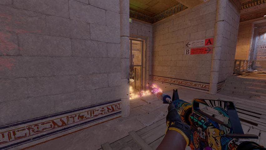 Anubis Smokes Out with M4A1 Action!