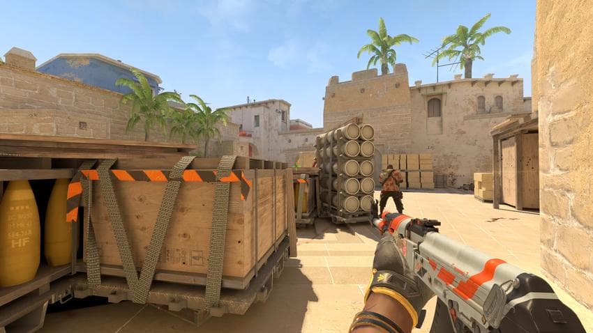 Flashed and Firing on Mirage!