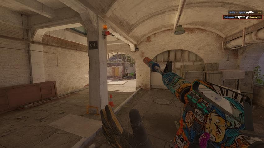 M4A1 Rampage on Warden!