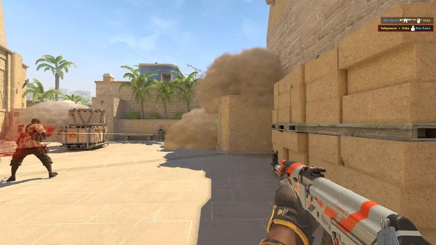 Flashed and Bashed on Mirage
