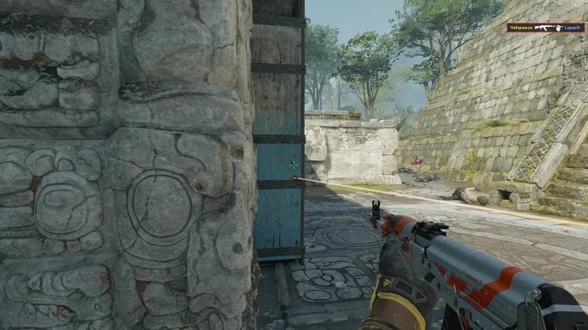 Flashed Fury on Ancient with AK-47