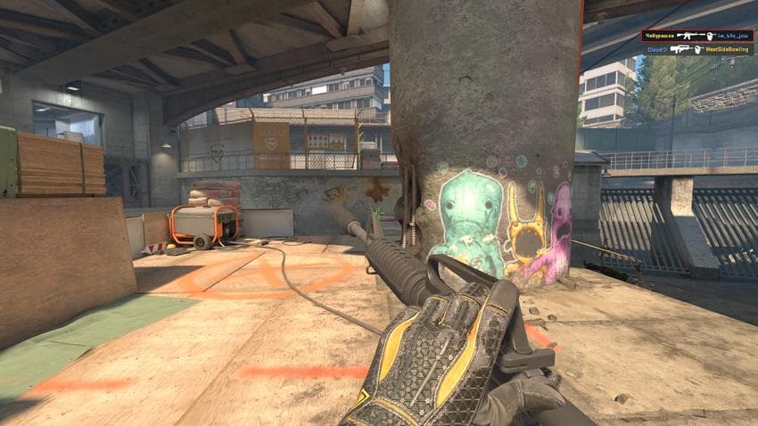 M4A1 Domination on Overpass