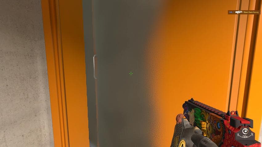 Nuke MP9 Mayhem with HE Grenade