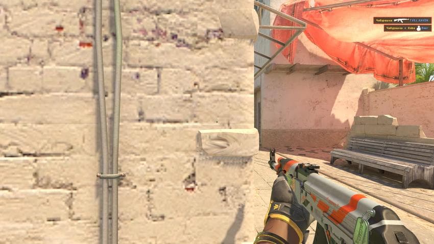 Wallbang Wonder on Mirage!