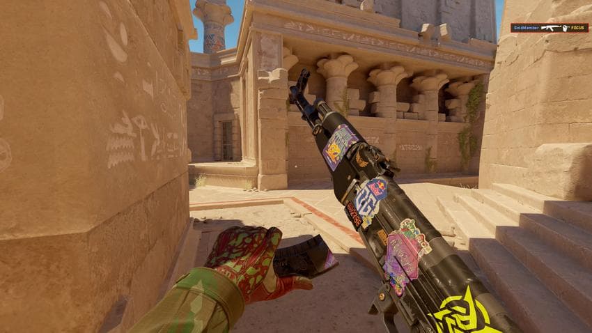 AK-47 4K on Anubis