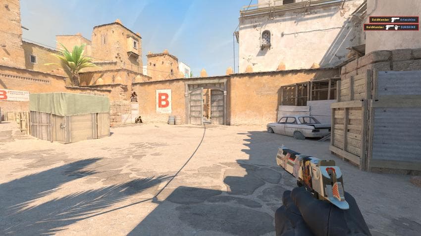 Desert Eagle 4K on Dust 2