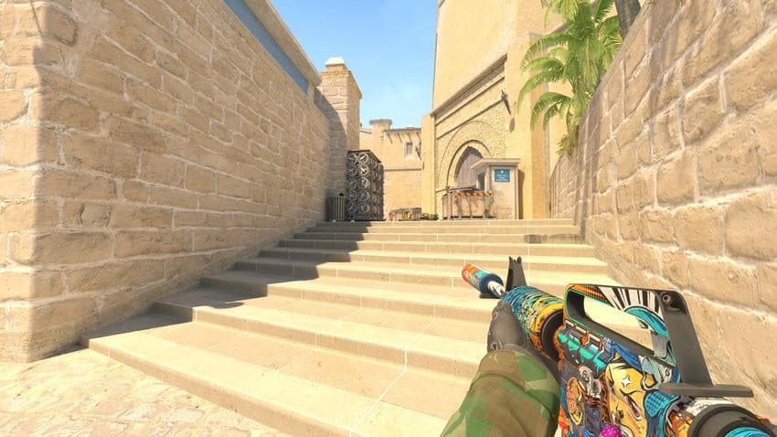 M4A1 4K on Mirage