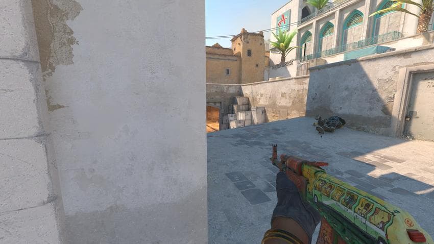 AK-47 2K on Dust 2