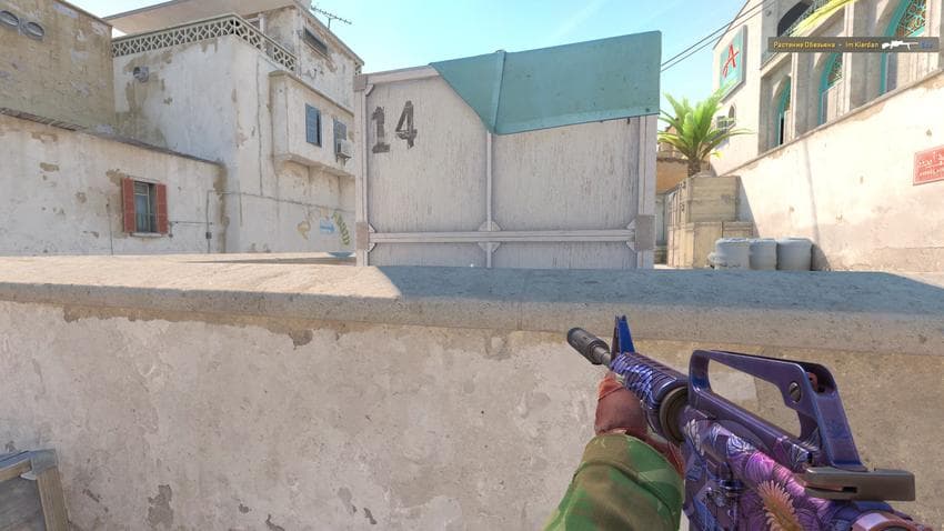 M4A1 2K on Dust 2